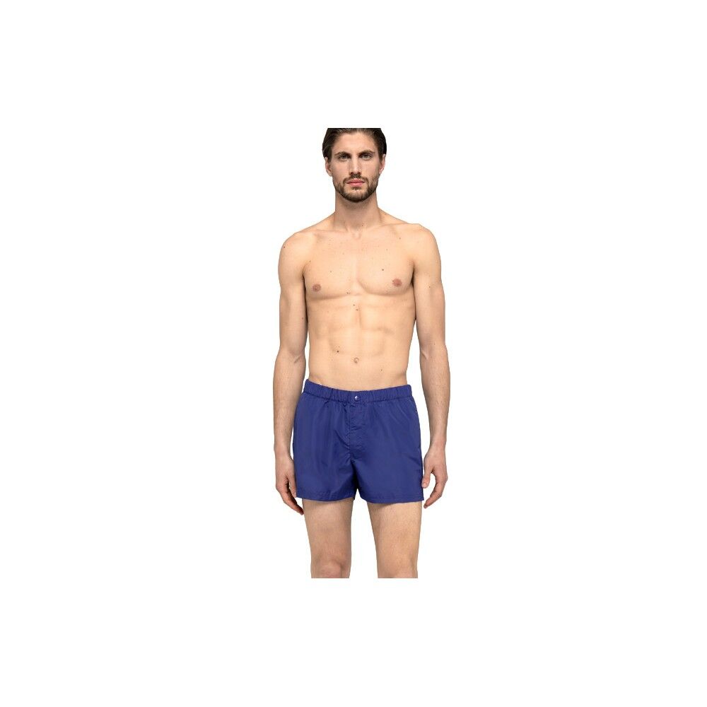 Sundek Costume Boxer Elastico Bottone Blu Reale Uomo L