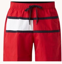 Tommy Hilfiger Zwemshorts met steekzakken - Rood