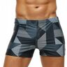 LXJYDN Swimming trunks Men Trendy Plaid Boxer Swimming Trunks Quick-Drying Sports Beach Swimming Trunks-C1-Xxl