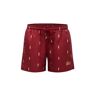 Narwal recycled swim trunks meerkat red Rood Small Male