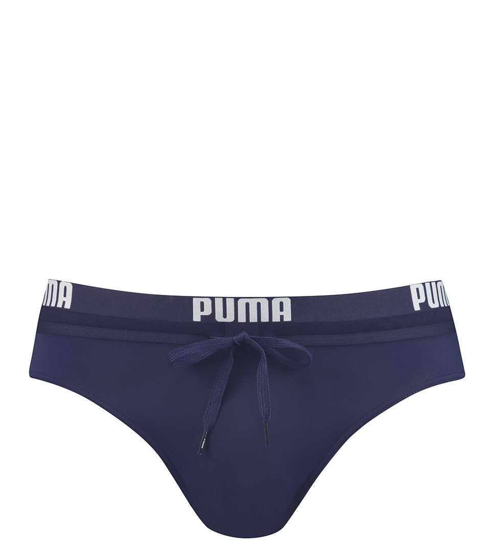 Puma Zwembroeken Logo Swim Brief Blauw