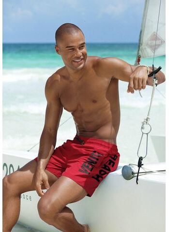 Venice Beach NU 15% KORTING: Zwemshort, Venice Beach  - 32.99 - rood - Size: Small