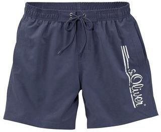 s.Oliver RED LABEL Beachwear NU 15% KORTING: Zwemshort, S.OLIVER  - 35.99 - blauw - Size: Small