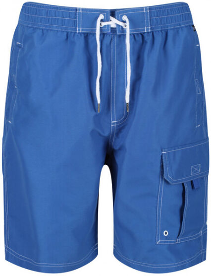 Regatta zwembroek Hotham III heren polyester blauw - Blauw,Zwart