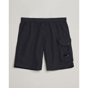 C.P. Company Flatt Nylon Cargo Swimshorts Black