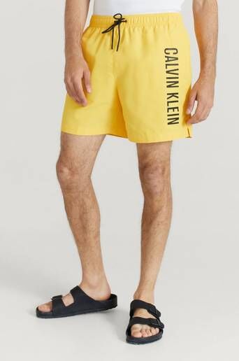 Calvin Klein Underwear Badeshorts Medium Drawstring Gul  Male Gul