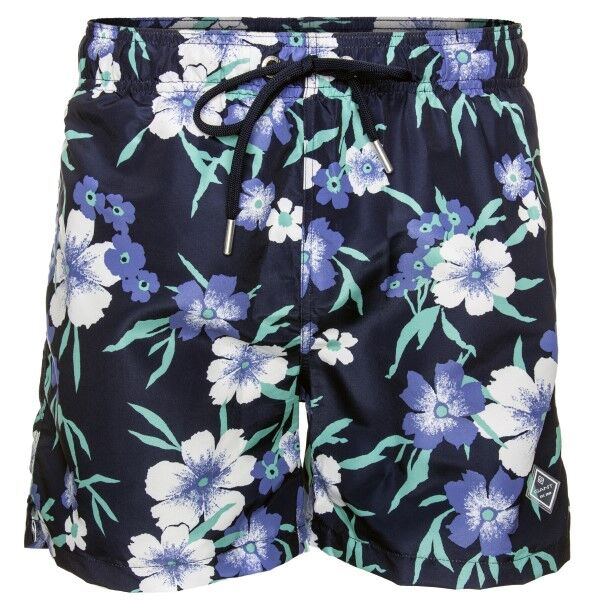 Gant Garden Floral Swim Shorts Classic Fit - Blue * Kampanje *