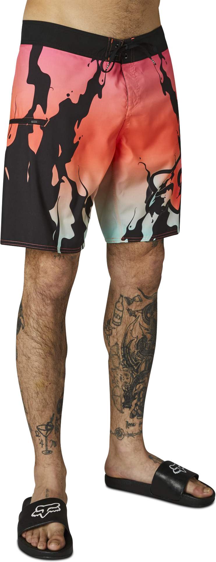 FOX Badeshorts FOX Racing Pyre Rosa