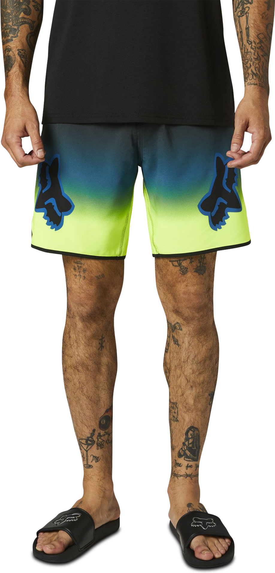 FOX Badeshorts FOX Reepz 18" Flo Gul