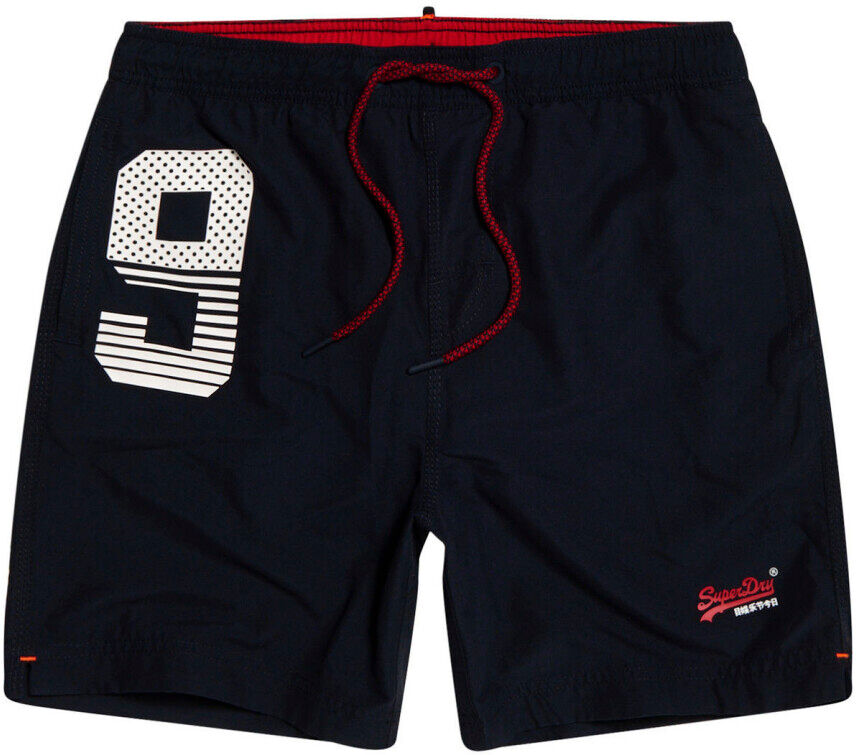 Superdry Waterpolo Swim Shorts Blå Male