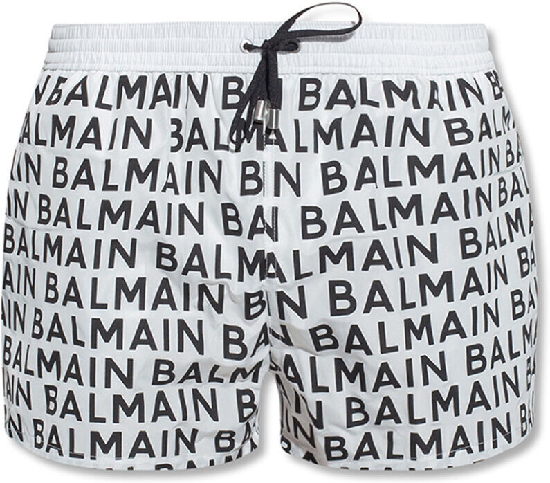 Balmain Bwb640350 110 swimming trunks Hvit Male