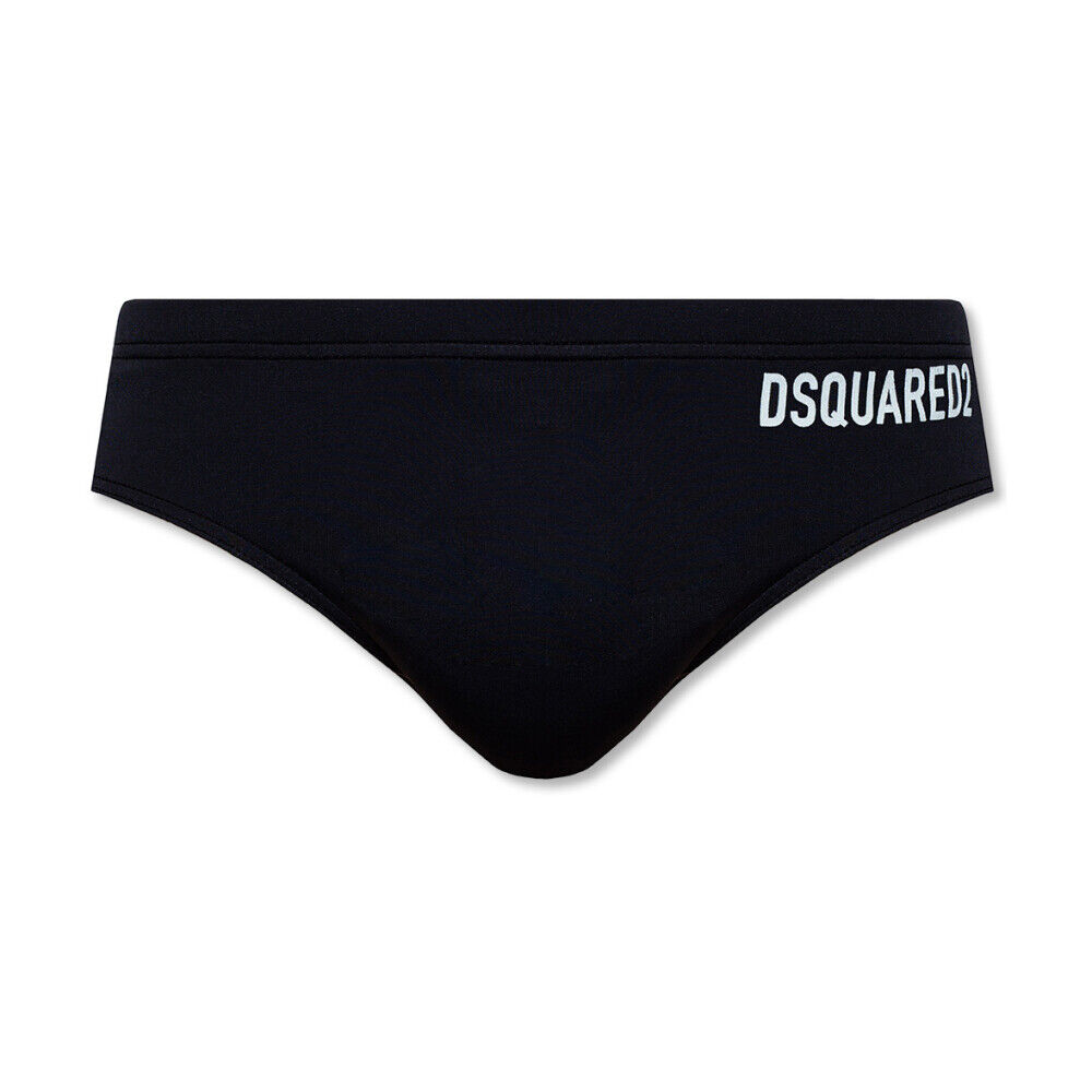 Dsquared2 Swim briefs with logo Sort Male