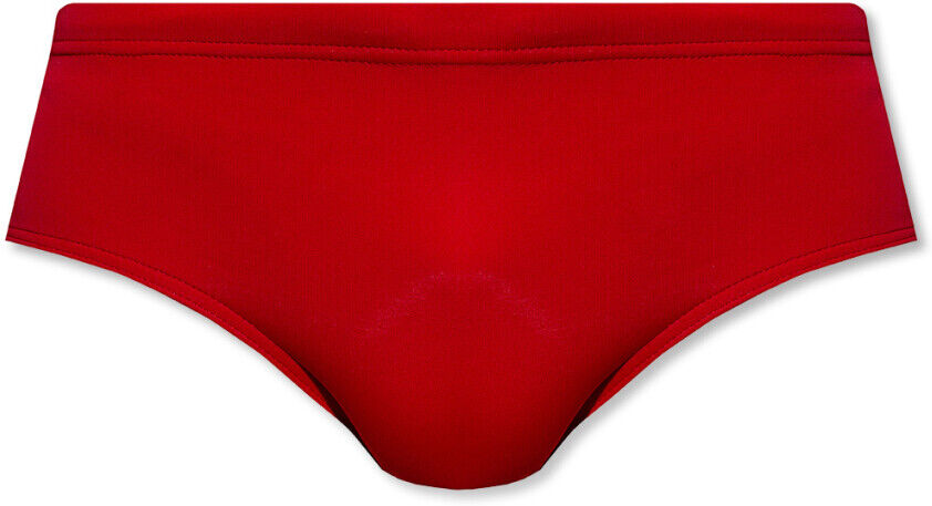 Dsquared2 Swim briefs with logo Rød Male