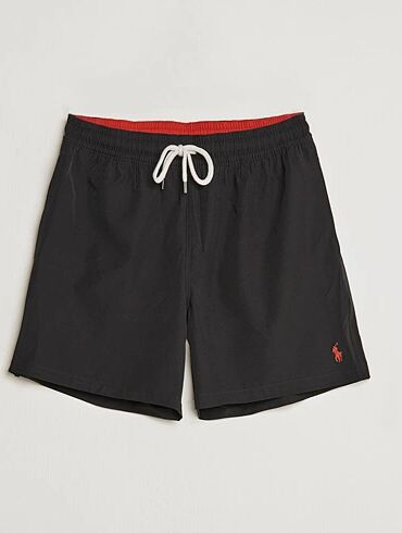 Polo Ralph Lauren Traveler Boxer Swim Shorts Polo Black