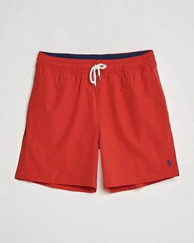 Polo Ralph Lauren Traveler Boxer Swim Shorts RL Red