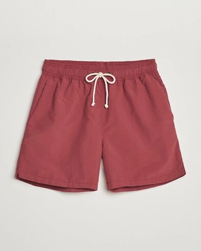 Ripa Ripa Plain Swim Shorts Soft Red