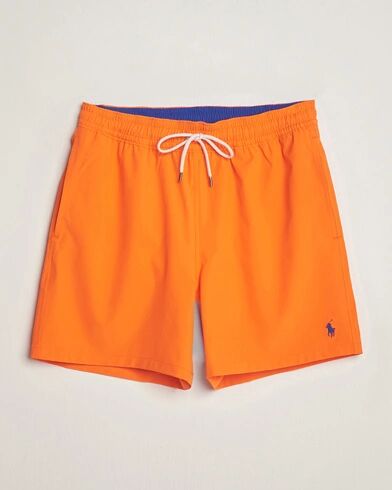 Polo Ralph Lauren Recyceled Traveler Boxer Swimshorts Sailing Orange