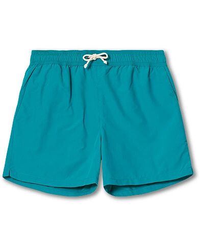 Ripa Ripa Plain Swim Shorts Aqua Blue