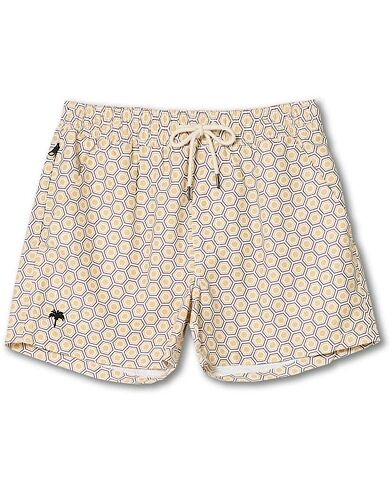 OAS Printed Swim Shorts Geometric