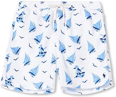 Polo Ralph Lauren Traveler Skipper Bear Swimshorts White