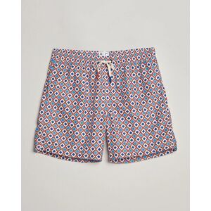 Altea Printed Swim Shorts Blue/Orange