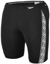 Badbyxor herr jammer monogram svart/vit Speedo (Storlek: 36")