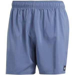 adidas Mens Solid CLX Short-Length Swim Short Colour: Airforce, Size: Large