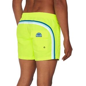 SUNDEK ELASTIC WAIST 14'' MAN'S FLUO YELLOW SWIMPANTS M504BDTA100628