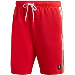 adidas HT4360 3S CLX SH CL Swimsuit Men's Better Scarlet/White S