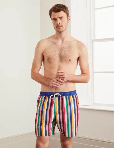 Boden Swimshorts Multi Stripe Men Boden  Size: S