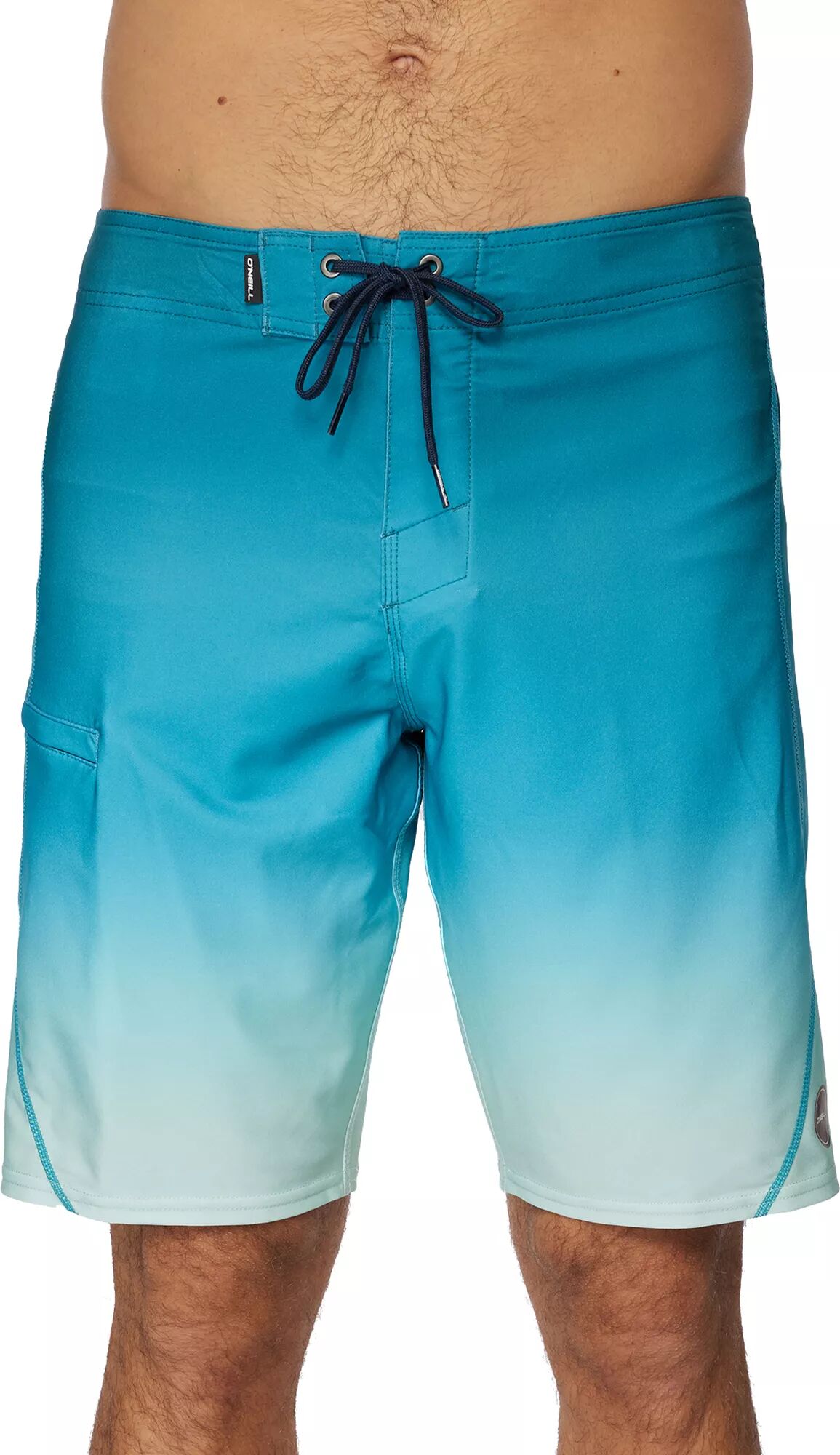 Photos - Swimwear ONeill O'Neill s Hyperfreak S-Seam Fade Board Shorts, Size 36, Green 21onemhyprfr 