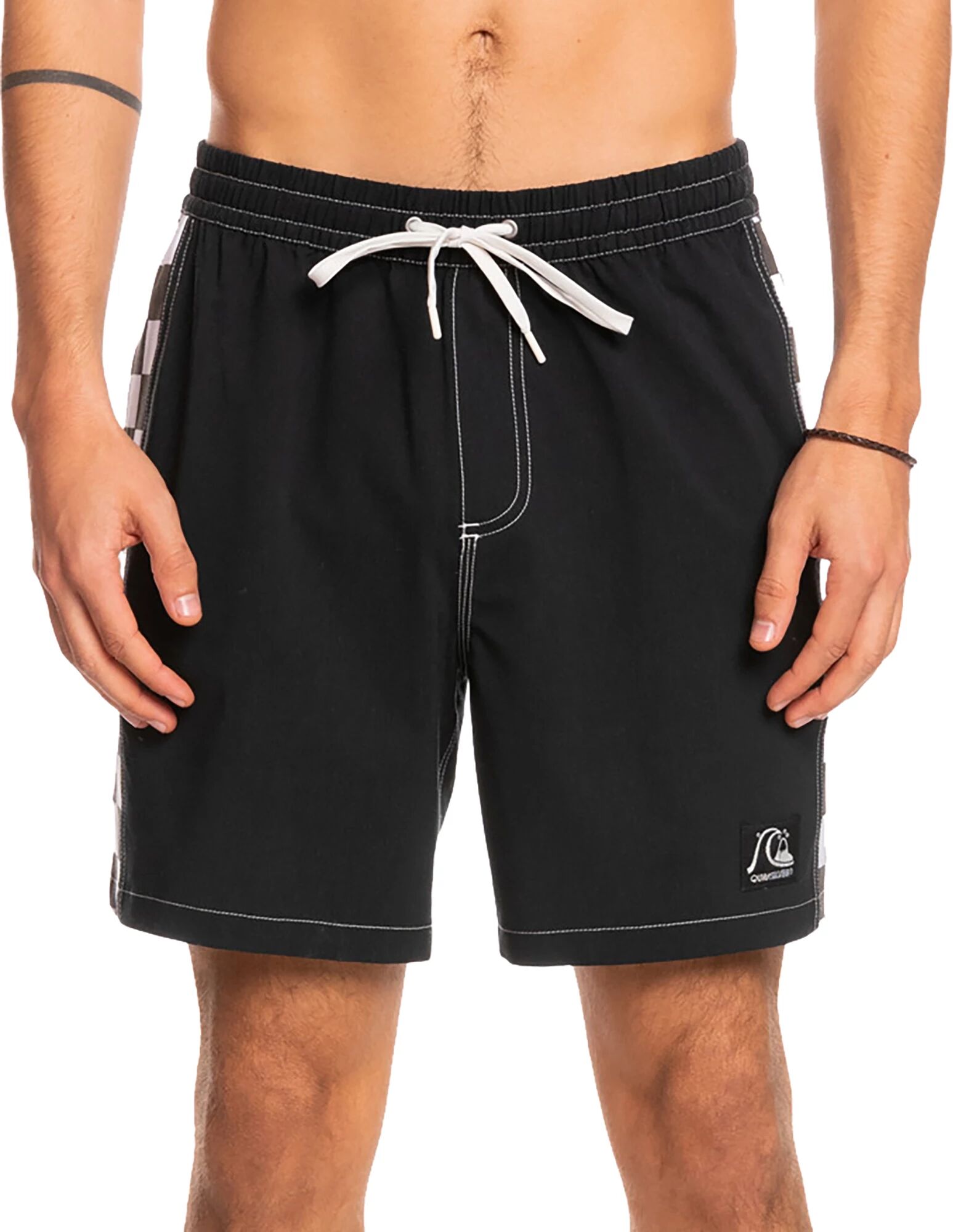 Photos - Swimwear Quiksilver Men's Original Arch 17” Volley, Medium, Black 22qukmrgnlrchvlly 