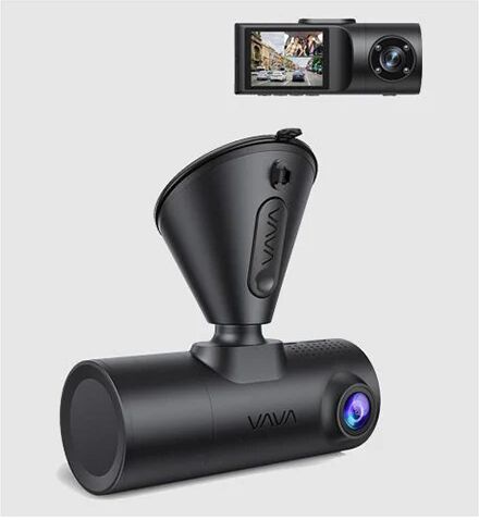 Vava 2K Front And Rear Dual Dash Cam