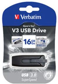 Verbatim V3 Usb3.0 Grey Store'N'Go V3 Rectractable