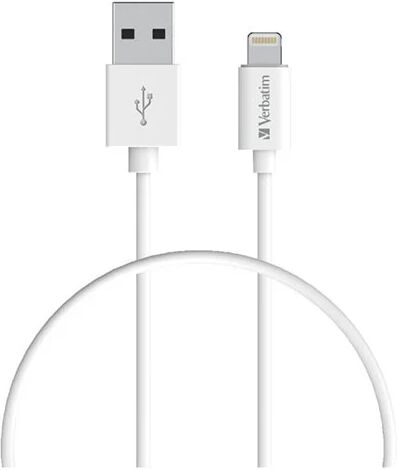 Verbatim Charge And Sync Usb C Cable 1M White Usb C To Usb A