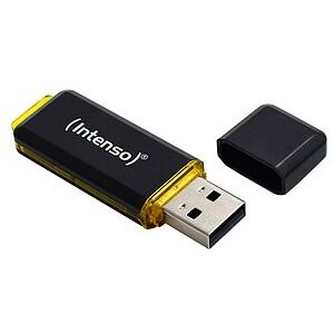 Intenso USB-Stick High Speed Line schwarz, gelb 64 GB