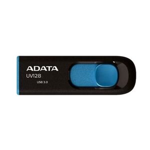 Adata DashDrive UV128 USB-Flash-Laufwerk 64 GB USB 3.0, Schwarz, Blau