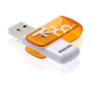 Philips FM12FD05B USB-Stick 128 GB USB Typ-A 2.0 Orange, Weiß