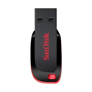 SanDisk Cruzer Blade USB-Flash-Laufwerk 32 GB USB 2.0 Schwarz Rot