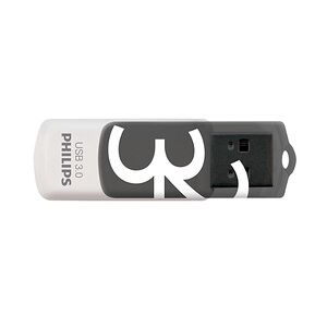 Philips FM32FD00B USB-Stick 32 GB USB Typ-A 3.2 Gen 1 (3.1 Gen 1) Schwarz, Weiß