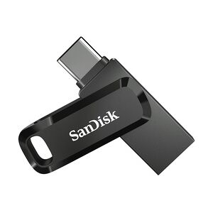 SanDisk Ultra Dual Drive Go USB-Stick 256 GB USB Type-A / USB Type-C 3.2 Gen 1 (3.1 Gen 1) Schwarz