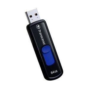 Transcend JetFlash elite JetFlash 760, 64GB USB-Stick USB Typ-A 3.2 Gen 1 (3.1 Gen 1) Schwarz, Blau