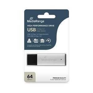 USB Stick 3.0 64GB schwarz/silber