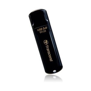 Transcend JetFlash elite 700 64GB USB 3.0 USB-Stick USB Typ-A 3.2 Gen 1 (3.1 Gen 1) Schwarz