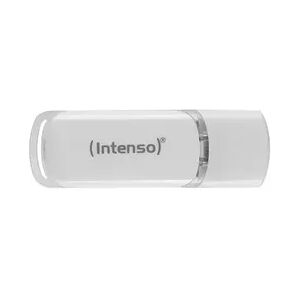 Intenso Speicherstick Flash Line, USB 3.2 Gen 1, weiß, Kapazität: 64 GB, Super Speed