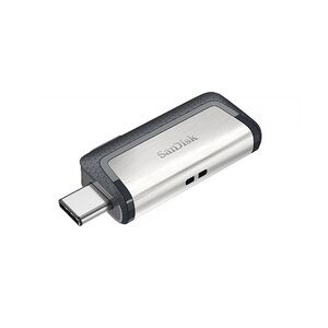 SanDisk Ultra Dual Drive USB Type-C USB-Stick 32 GB USB Type-A / USB Type-C 3.2 Gen 1 (3.1 Gen 1) Schwarz, Silber