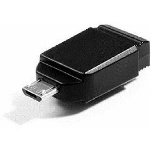 Verbatim - Nano - USB-Stick 32 gb mit Micro USB-Adapter - Schwarz