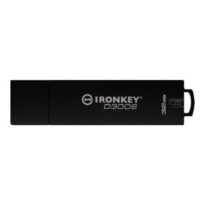 Kingston 32 GB IronKey D300S Verschlüsselter USB-Stick Metall USB 3.1 Gen1