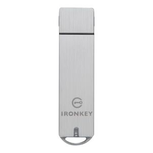 Kingston 64 GB IronKey S1000 Verschlüsselter USB-Stick Metall USB 3.0 Enterprise