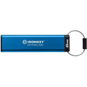 Kingston 8 GB IronKey Keypad 200 Verschlüsselter USB-Stick Metall USB 3.2 Gen1